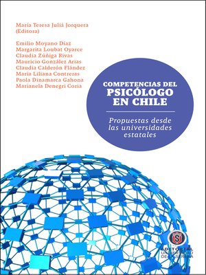 cover image of Competencias del psicólogo en Chile.